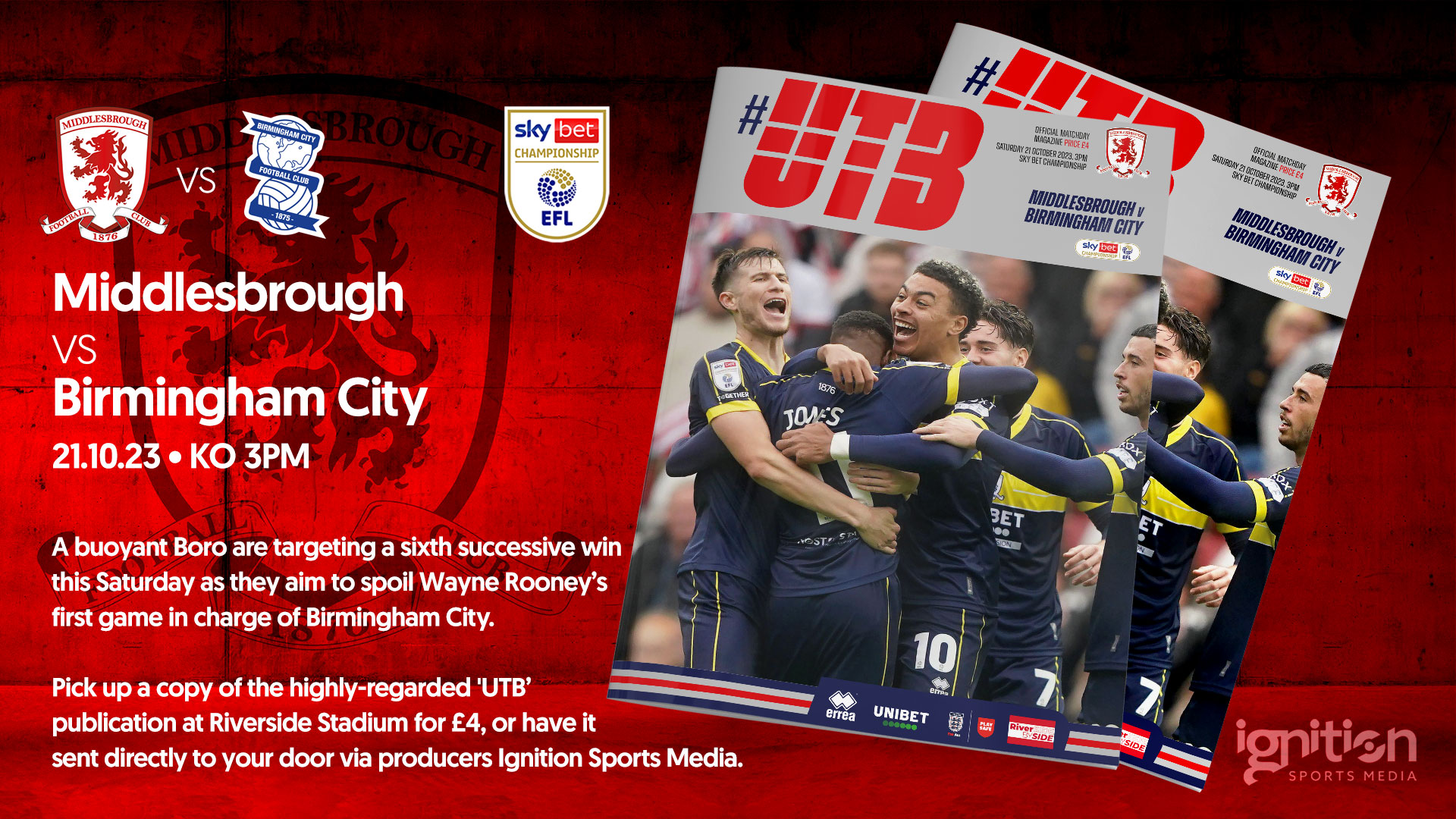 Matchday Guide, City vs. Middlesbrough