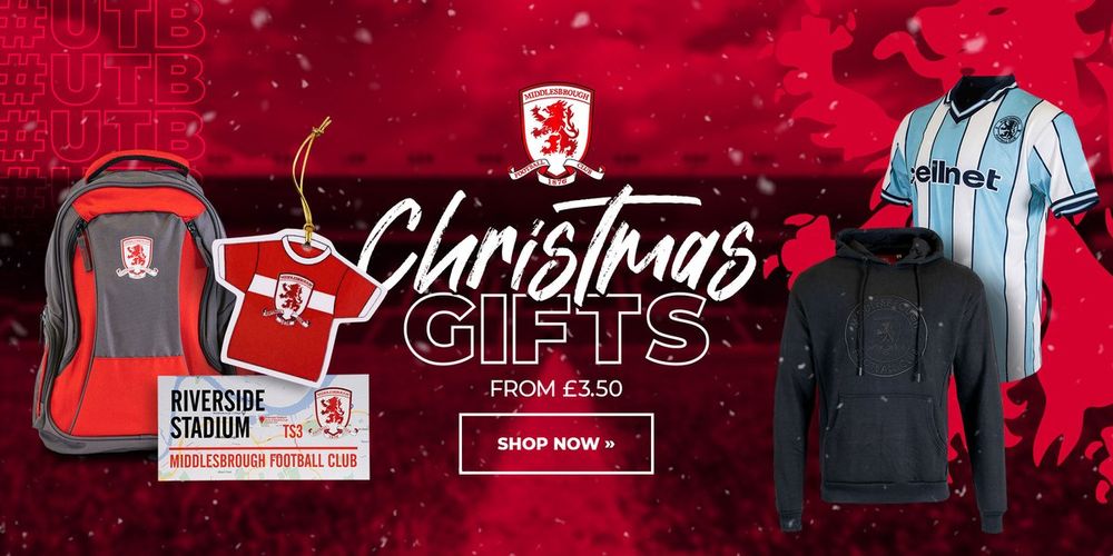 Middlesbrough 2024 football shop