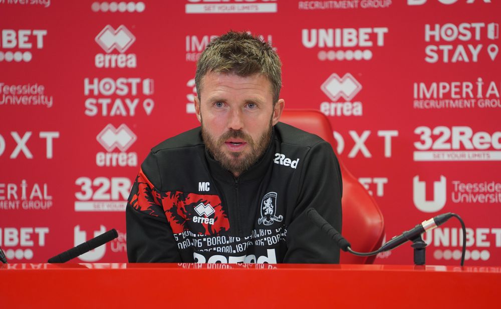 Watch Live Michael Carrick S Pre Sheffield United Press Conference Middlesbrough Fc