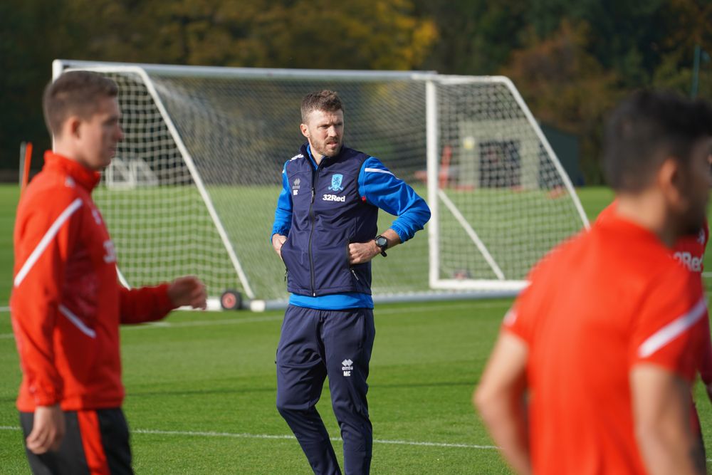 Gallery Michael Carrick Takes Boro Training Middlesbrough FC