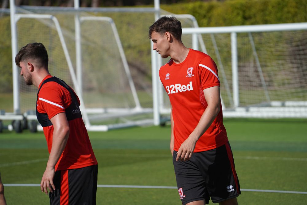 Rav Van Den Berg Joins Boro Training Middlesbrough FC