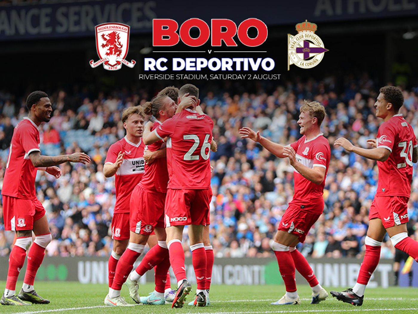 Buy Tickets For Boro v RC Deportivo