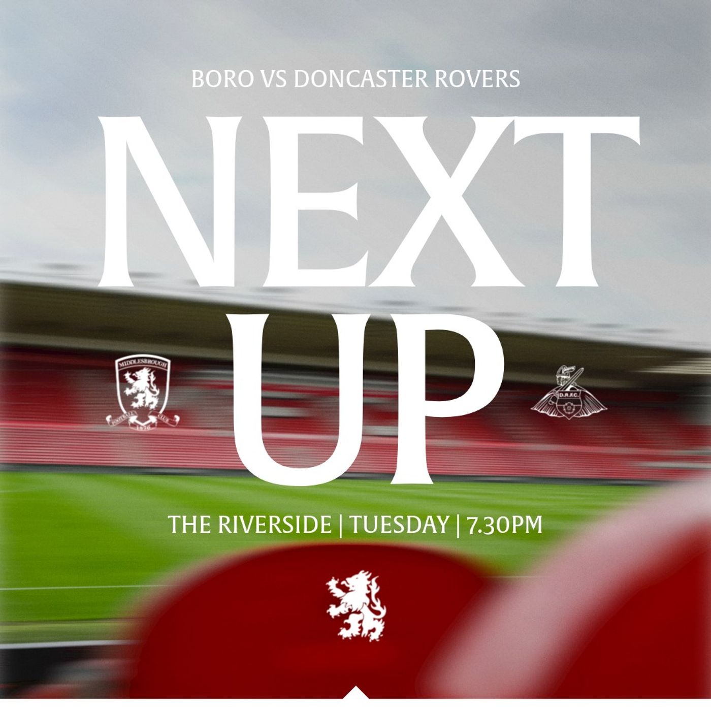 Boro v Doncaster Rovers